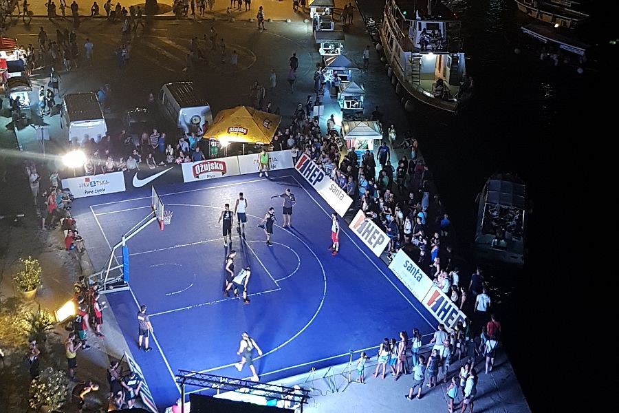 HEP 3X3 Basketball Tour 2018 u Trogiru i Drnišu